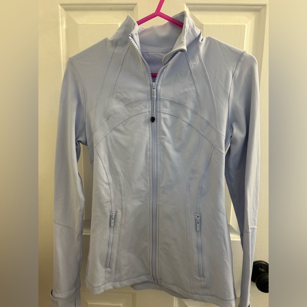 Lululemon define jacket light blue